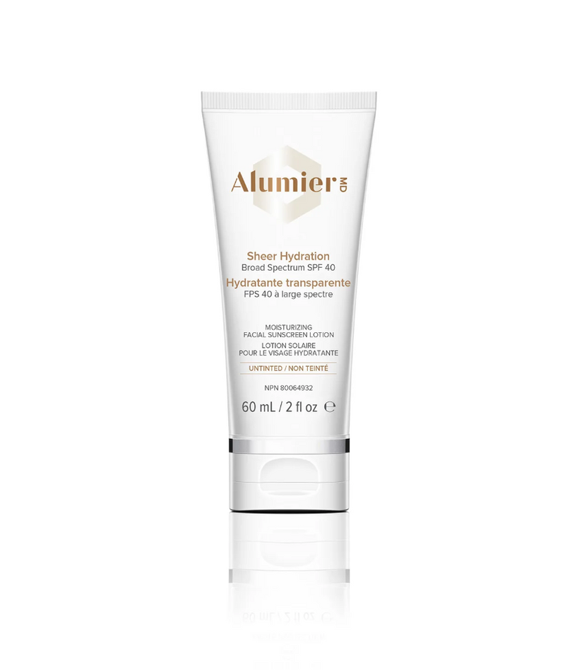 AlumierMD Sheer Hydration SPF 40 UNTINTED - 60ml